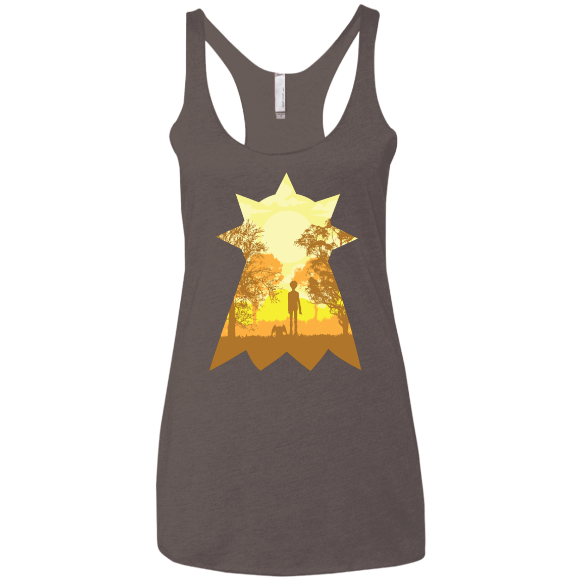 T-Shirts Macchiato / X-Small Hope Women's Triblend Racerback Tank