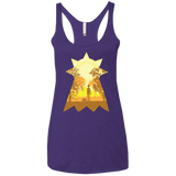 T-Shirts Purple Rush / X-Small Hope Women's Triblend Racerback Tank