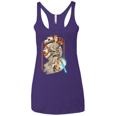 T-Shirts Purple / X-Small Hope Women's Triblend Racerback Tank