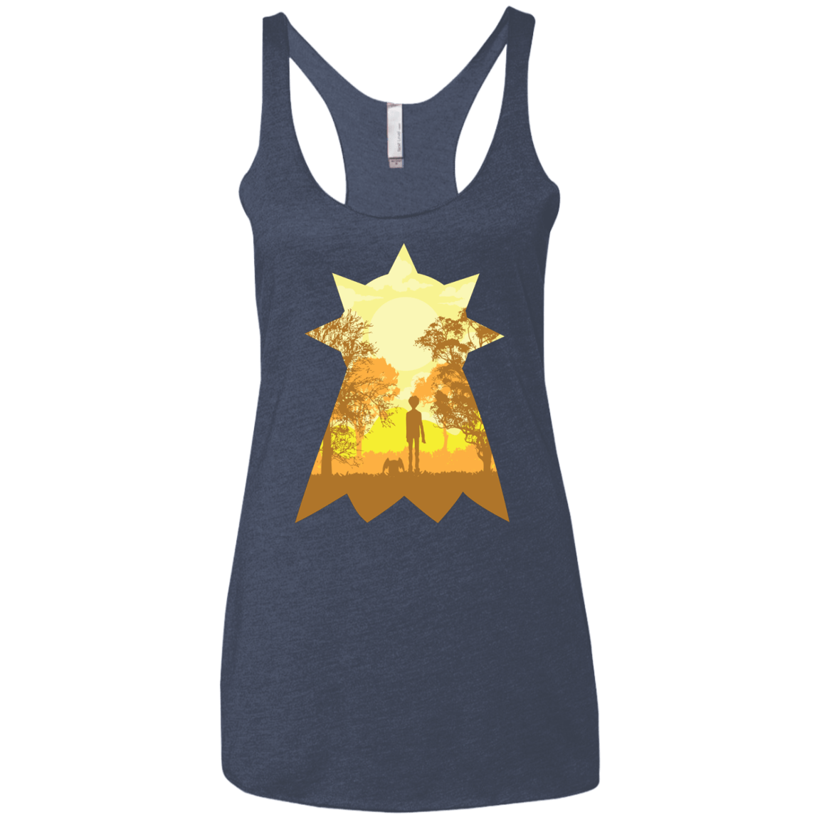 T-Shirts Vintage Navy / X-Small Hope Women's Triblend Racerback Tank