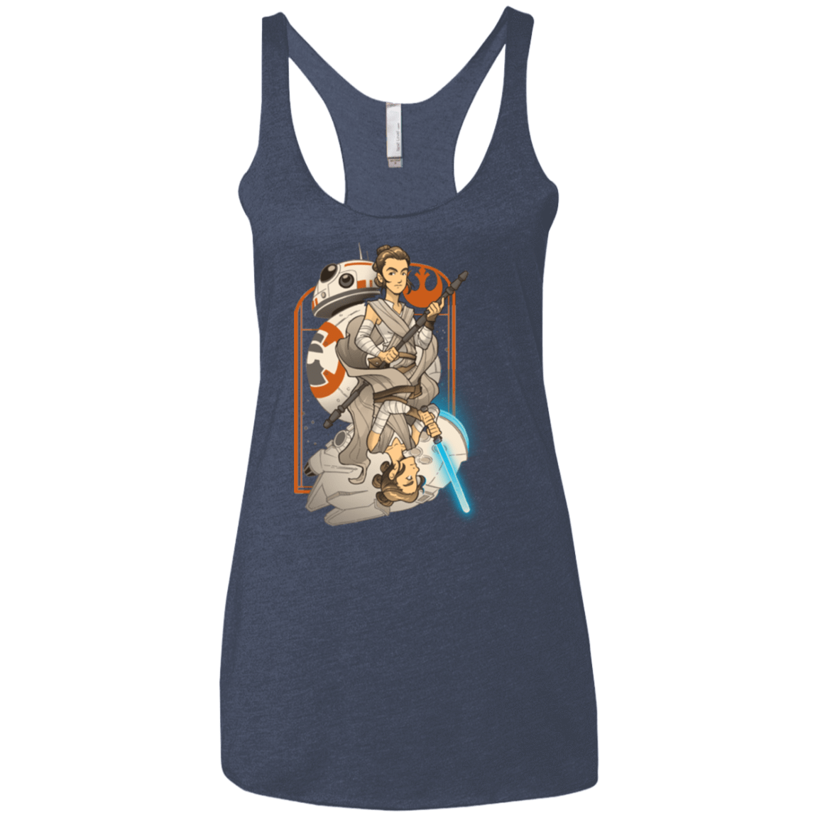 T-Shirts Vintage Navy / X-Small Hope Women's Triblend Racerback Tank