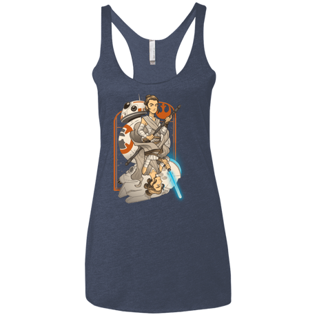 T-Shirts Vintage Navy / X-Small Hope Women's Triblend Racerback Tank