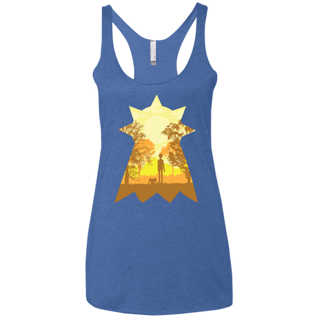 T-Shirts Vintage Royal / X-Small Hope Women's Triblend Racerback Tank