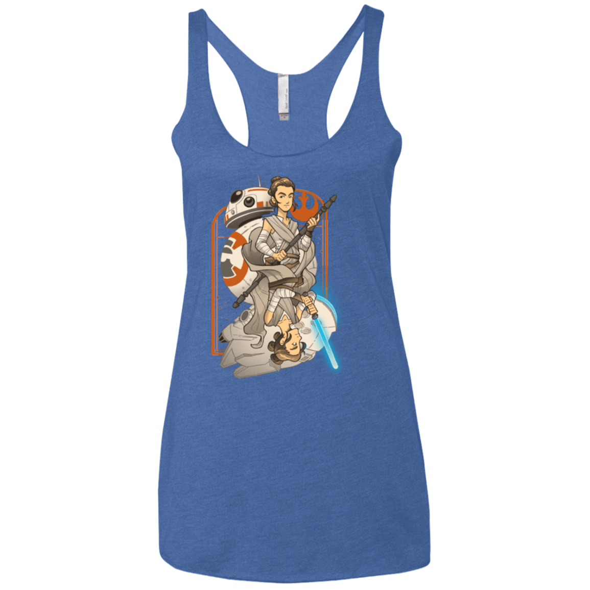 T-Shirts Vintage Royal / X-Small Hope Women's Triblend Racerback Tank