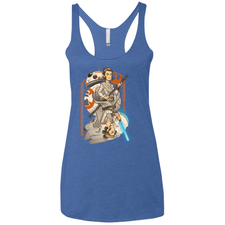 T-Shirts Vintage Royal / X-Small Hope Women's Triblend Racerback Tank