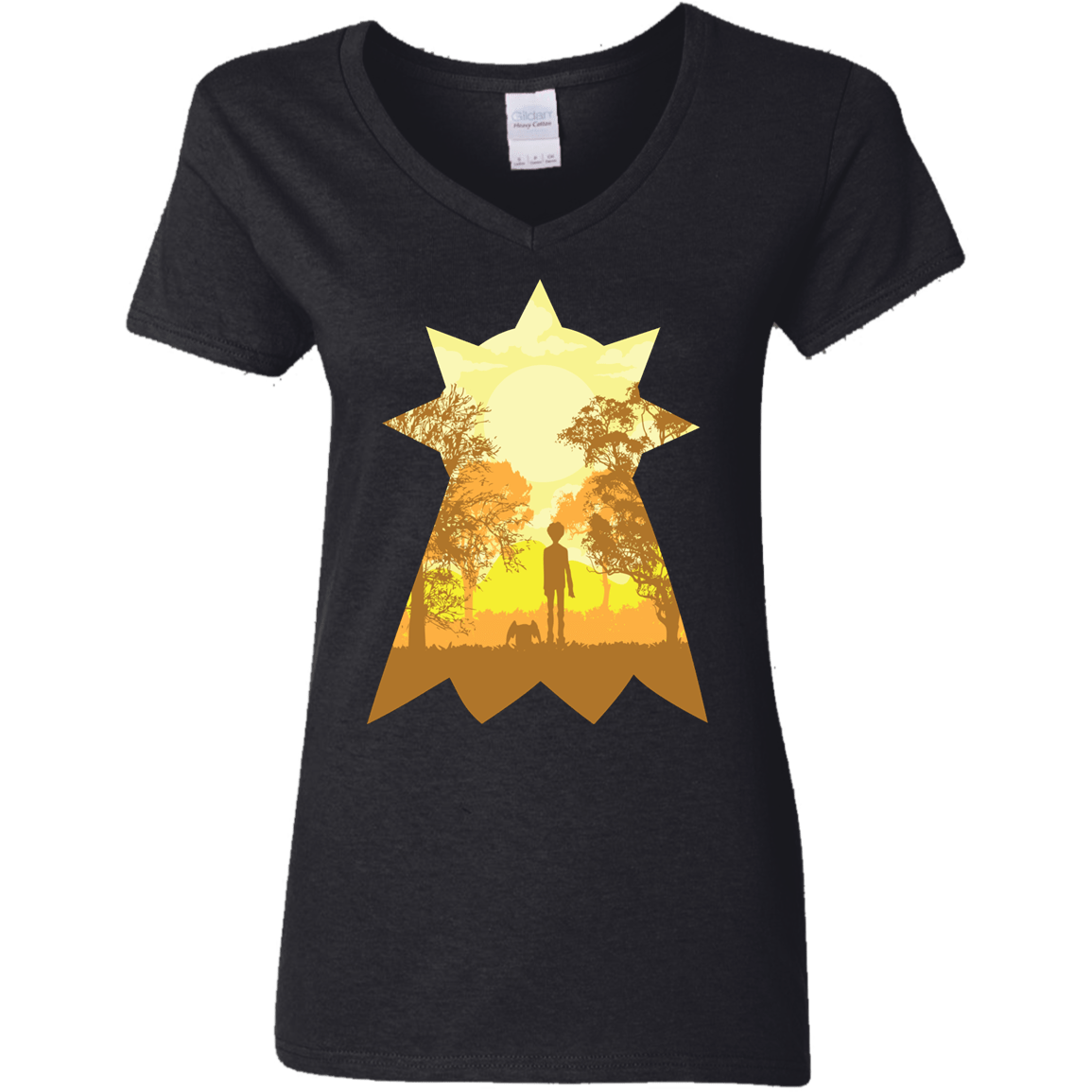 T-Shirts Black / S Hope Women's V-Neck T-Shirt