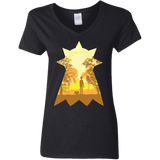 T-Shirts Black / S Hope Women's V-Neck T-Shirt