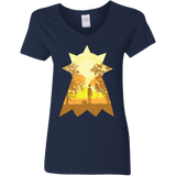 T-Shirts Navy / S Hope Women's V-Neck T-Shirt