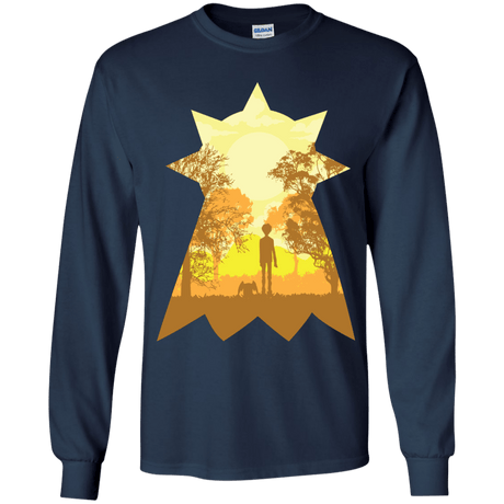 T-Shirts Navy / YS Hope Youth Long Sleeve T-Shirt