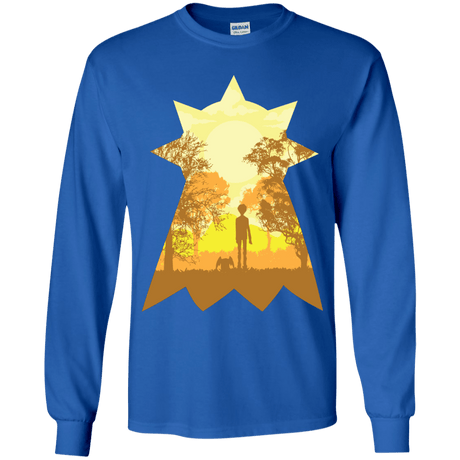 T-Shirts Royal / YS Hope Youth Long Sleeve T-Shirt