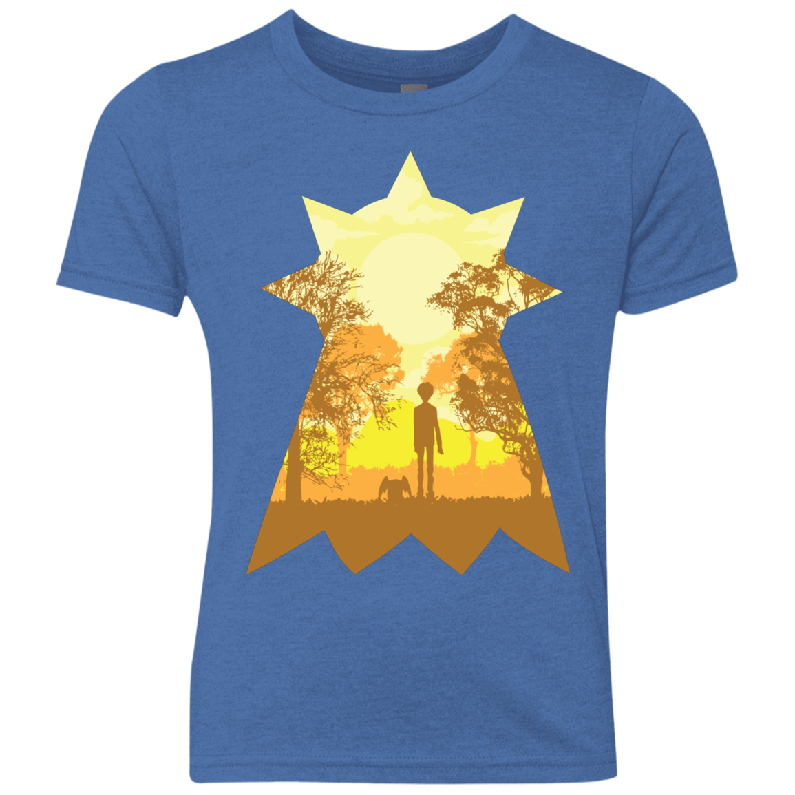 T-Shirts Vintage Royal / YXS Hope Youth Triblend T-Shirt