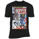 T-Shirts Black / S Hopper the American Men's Premium T-Shirt