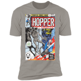 T-Shirts Light Grey / S Hopper the American Men's Premium T-Shirt