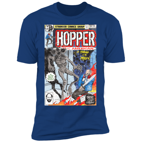 T-Shirts Royal / S Hopper the American Men's Premium T-Shirt