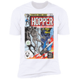 T-Shirts White / S Hopper the American Men's Premium T-Shirt