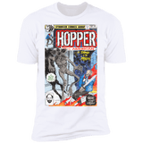 T-Shirts White / S Hopper the American Men's Premium T-Shirt