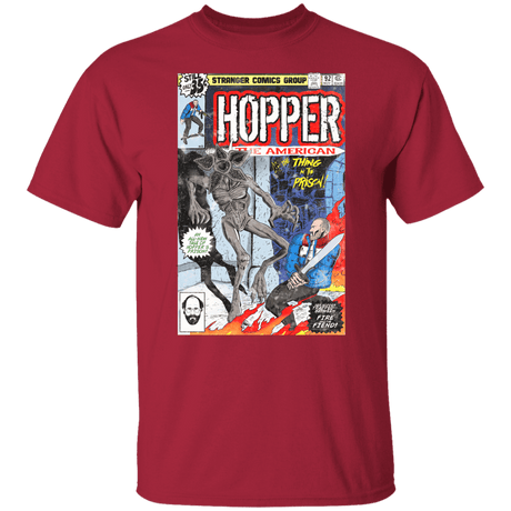 T-Shirts Cardinal / S Hopper the American T-Shirt