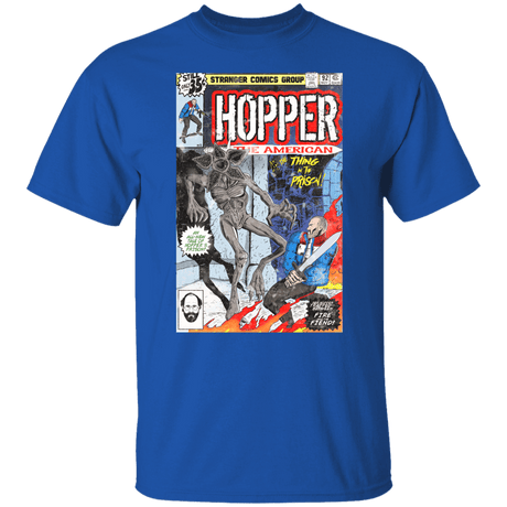 T-Shirts Royal / S Hopper the American T-Shirt