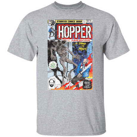 T-Shirts Sport Grey / S Hopper the American T-Shirt
