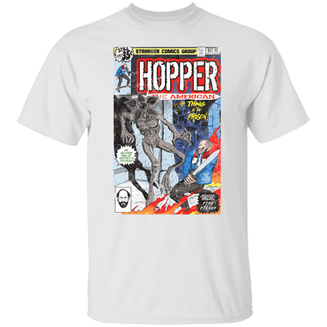 T-Shirts White / S Hopper the American T-Shirt