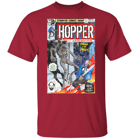 T-Shirts Cardinal / YXS Hopper the American Youth T-Shirt