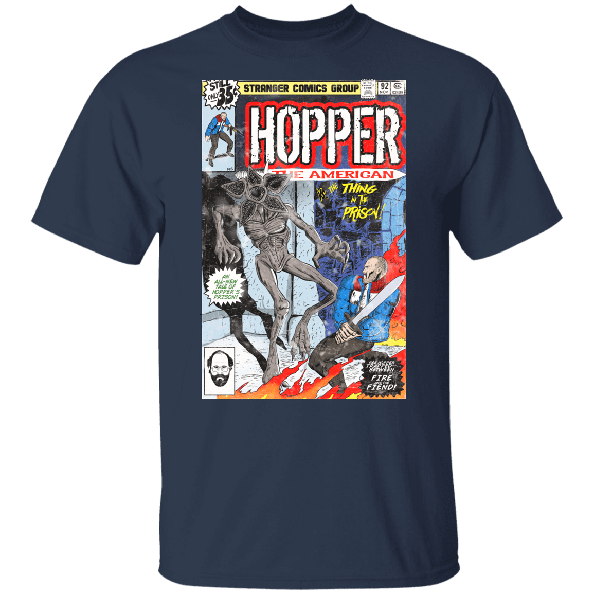 T-Shirts Navy / YXS Hopper the American Youth T-Shirt