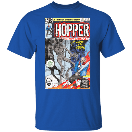 T-Shirts Royal / YXS Hopper the American Youth T-Shirt