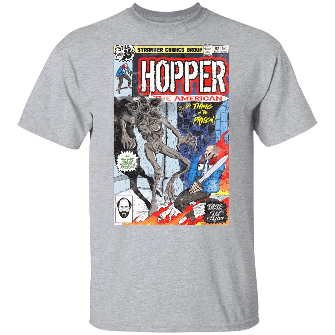 T-Shirts Sport Grey / YXS Hopper the American Youth T-Shirt