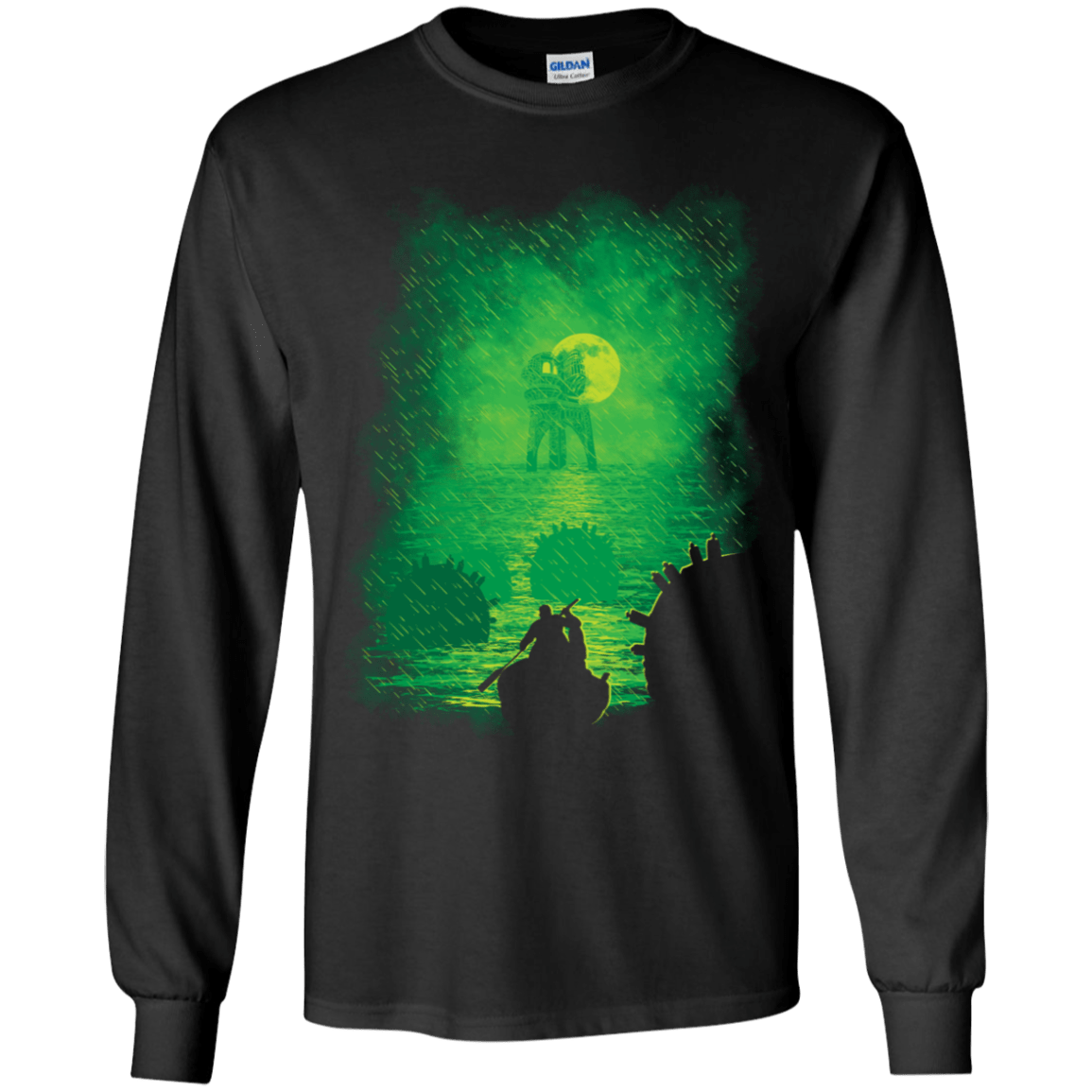 T-Shirts Black / YS Horrific Dream Youth Long Sleeve T-Shirt