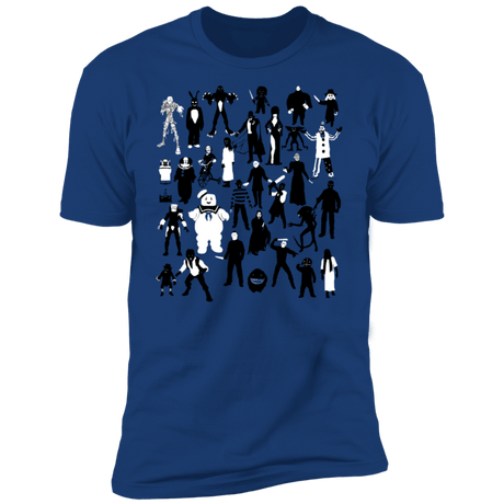 T-Shirts Royal / S Horror Characters Men's Premium T-Shirt