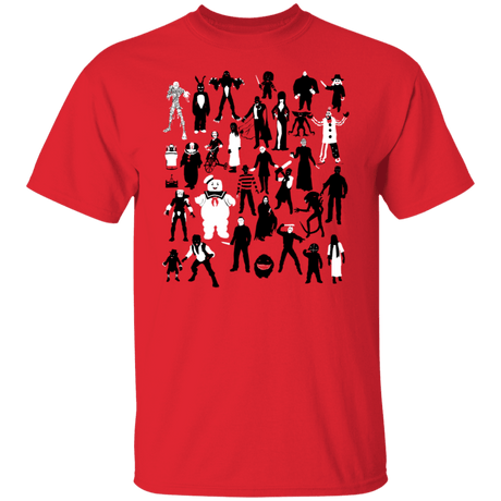 T-Shirts Red / S Horror Characters T-Shirt
