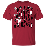 T-Shirts Cardinal / YXS Horror Characters Youth T-Shirt