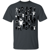 T-Shirts Dark Heather / YXS Horror Characters Youth T-Shirt