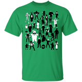 T-Shirts Irish Green / YXS Horror Characters Youth T-Shirt
