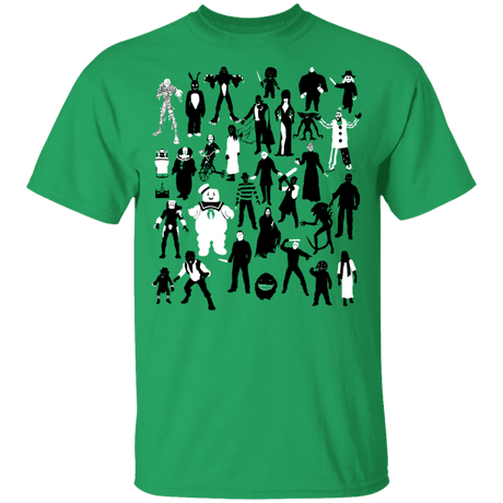 T-Shirts Irish Green / YXS Horror Characters Youth T-Shirt