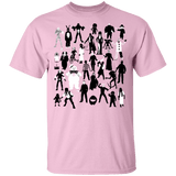 T-Shirts Light Pink / YXS Horror Characters Youth T-Shirt