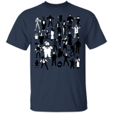T-Shirts Navy / YXS Horror Characters Youth T-Shirt