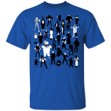 T-Shirts Royal / YXS Horror Characters Youth T-Shirt