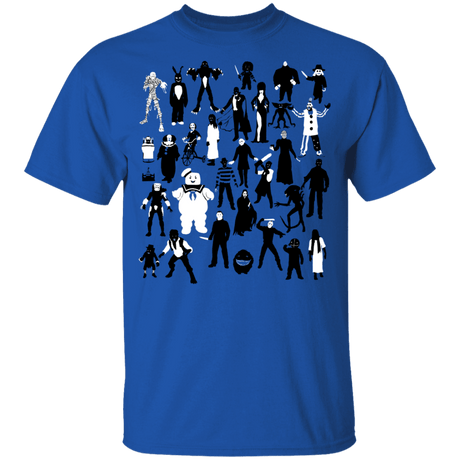 T-Shirts Royal / YXS Horror Characters Youth T-Shirt