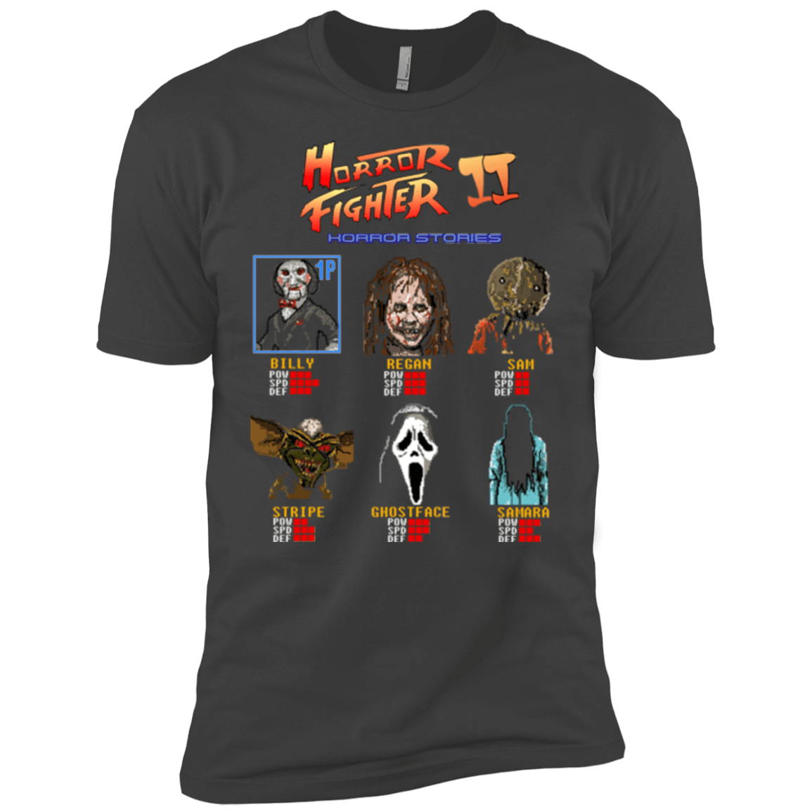 T-Shirts Heavy Metal / YXS Horror Fighter 2 Boys Premium T-Shirt