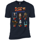 T-Shirts Midnight Navy / YXS Horror Fighter 2 Boys Premium T-Shirt