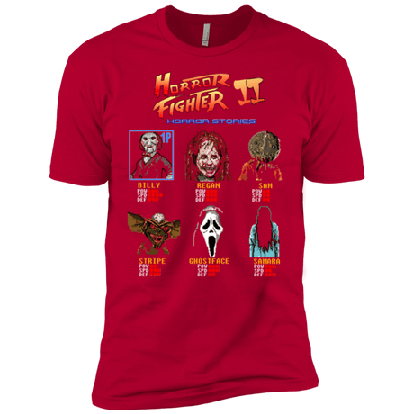 T-Shirts Red / YXS Horror Fighter 2 Boys Premium T-Shirt