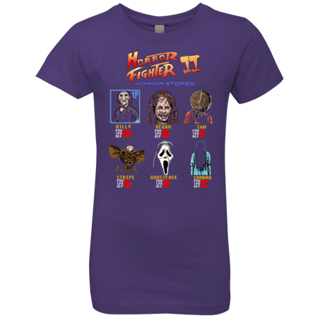 T-Shirts Purple Rush / YXS Horror Fighter 2 Girls Premium T-Shirt