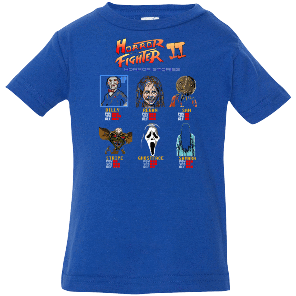 T-Shirts Royal / 6 Months Horror Fighter 2 Infant Premium T-Shirt