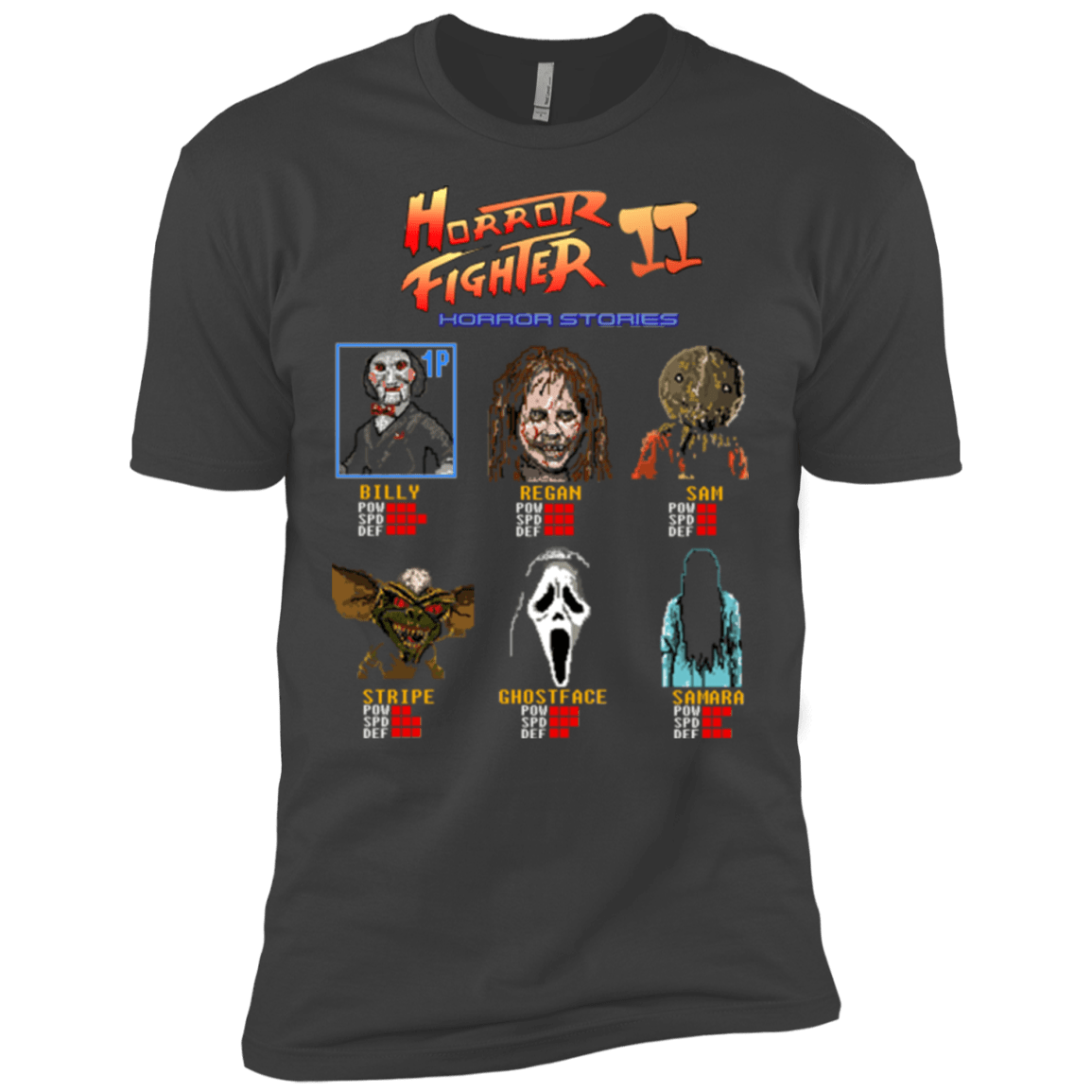 T-Shirts Heavy Metal / X-Small Horror Fighter 2 Men's Premium T-Shirt