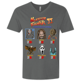 T-Shirts Heavy Metal / X-Small Horror Fighter 2 Men's Premium V-Neck