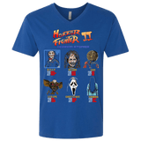 T-Shirts Royal / X-Small Horror Fighter 2 Men's Premium V-Neck