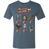 T-Shirts Indigo / Small Horror Fighter 2 Men's Triblend T-Shirt