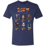 T-Shirts Vintage Navy / Small Horror Fighter 2 Men's Triblend T-Shirt