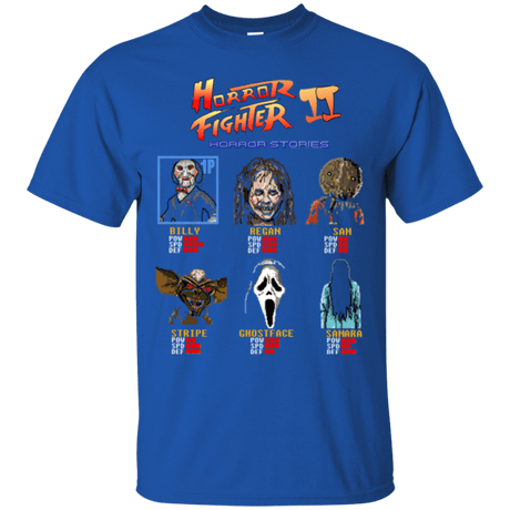 T-Shirts Royal / Small Horror Fighter 2 T-Shirt